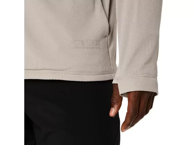 ACTIBREEZE JACQUARD GRID FULL GLIDELÅSJAKKE