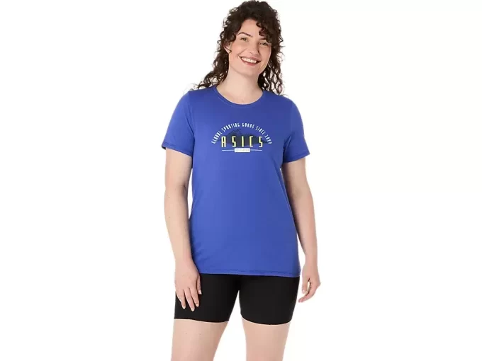 ASICS GSG 77 RETRO KORT ERME T-SKJORTE