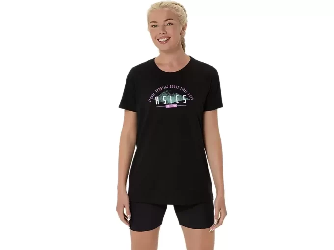 ASICS GSG 77 RETRO KORT ERME T-SKJORTE