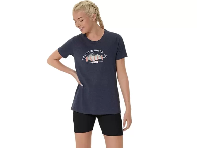 ASICS GSG 77 RETRO KORT ERME T-SKJORTE