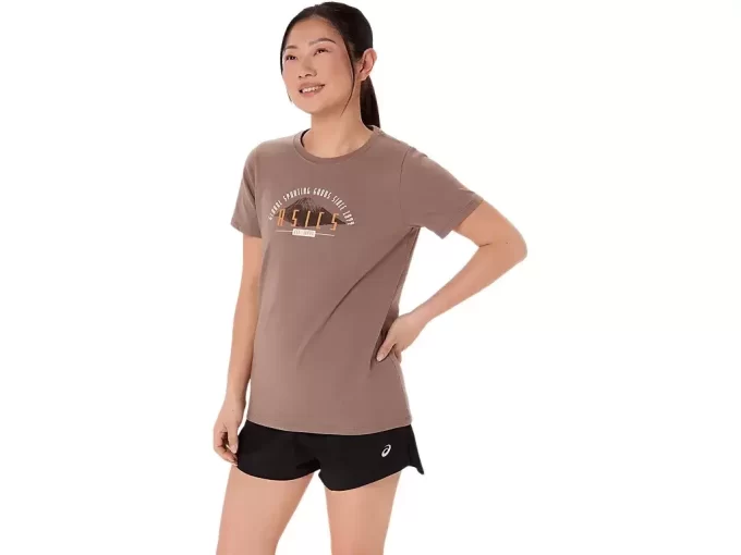 ASICS GSG 77 RETRO KORT ERME T-SKJORTE