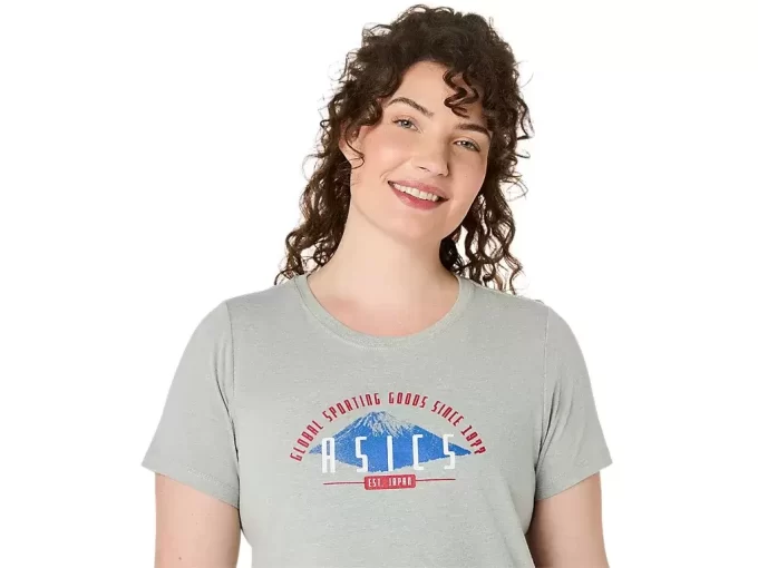 ASICS GSG 77 RETRO KORT ERME T-SKJORTE