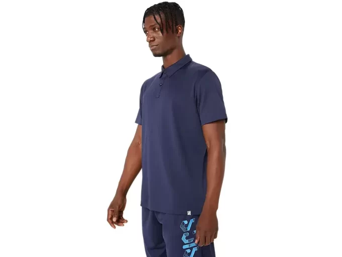 ASICS HEX GRAPHIC DRY POLO-SKJORTER