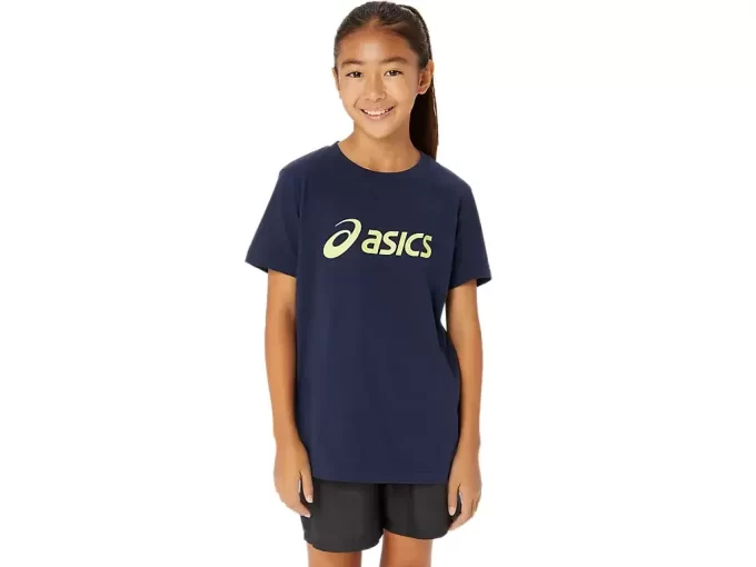 ASICS LOGO KORT ERME T-SKJORTE