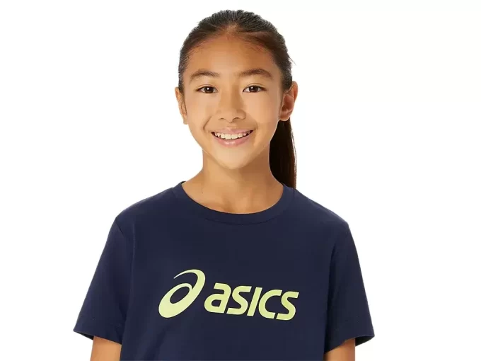 ASICS LOGO KORT ERME T-SKJORTE