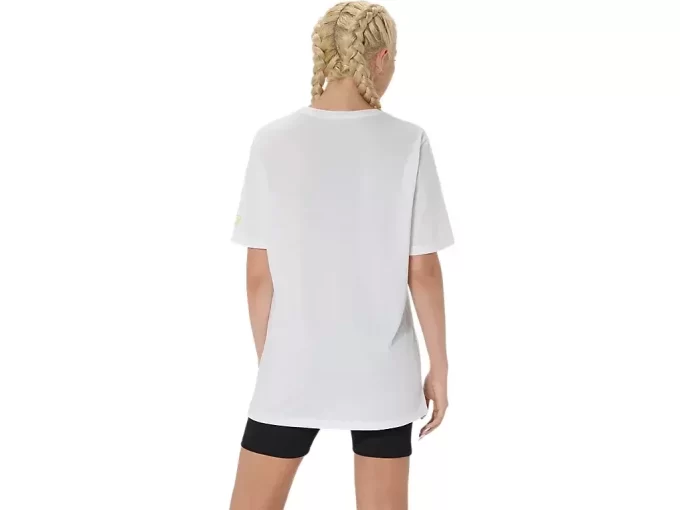 ASICS RETRO SUNSET KORT ERME T-SKJORTE