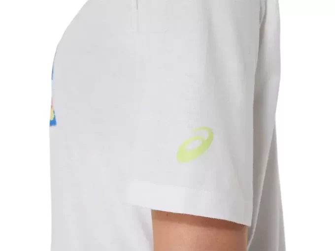 ASICS RETRO SUNSET KORT ERME T-SKJORTE