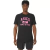 ASICS UNISEX FRITT OG FELTT-T-SHIRT MED GRAFISK UTSTYR