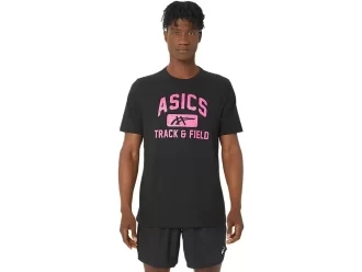 ASICS UNISEX FRITT OG FELTT-T-SHIRT MED GRAFISK UTSTYR