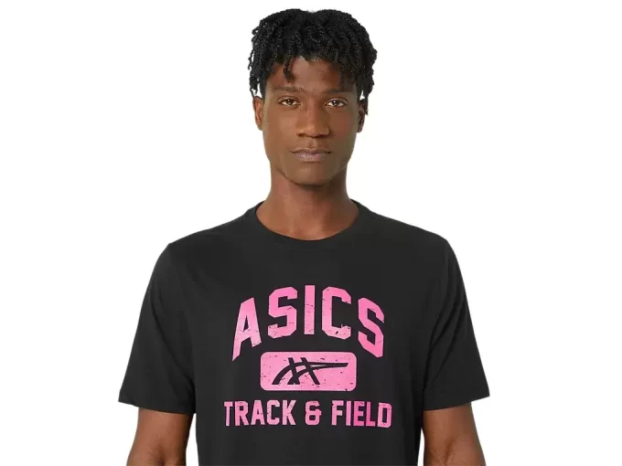 ASICS UNISEX FRITT OG FELTT-T-SHIRT MED GRAFISK UTSTYR