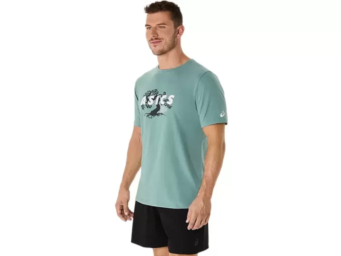 ASICS WISE TREE KORT ERME T-SKJORTE