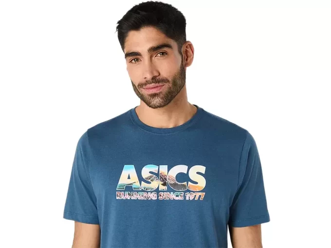 BLOSSOMING FUJI T-SKJORTE