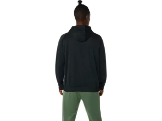 BØRSTET FLEECE-GENSER MED HETTEGENSER