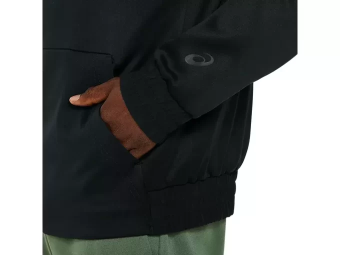 BØRSTET FLEECE-GENSER MED HETTEGENSER