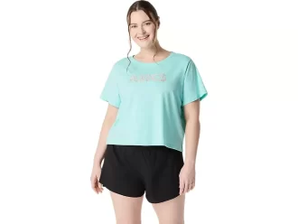 DAME ASICS DAISY CROP KORT ERME TOPP