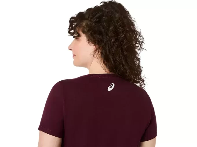 DAME ASICS STRIPER V-HALS