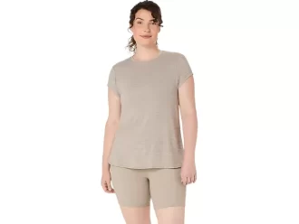 DAME HEATHER TOPP MED CREWN HALS