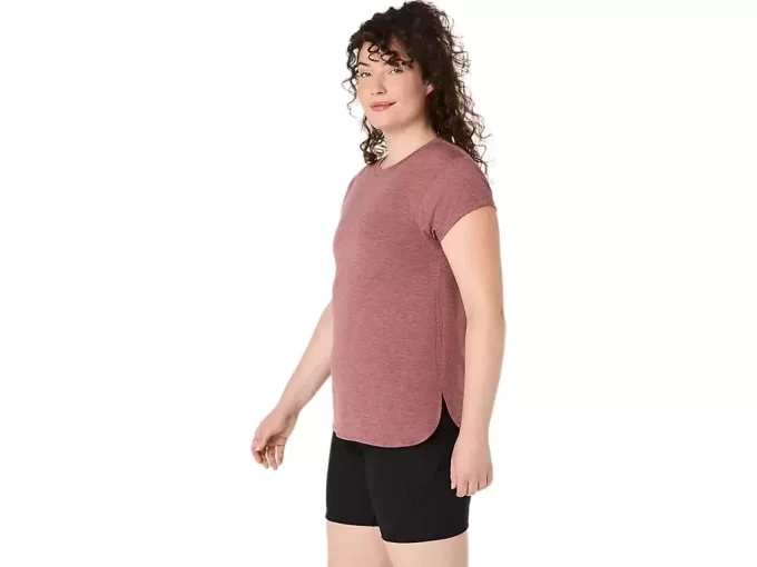 DAME HEATHER TOPP MED CREWN HALS