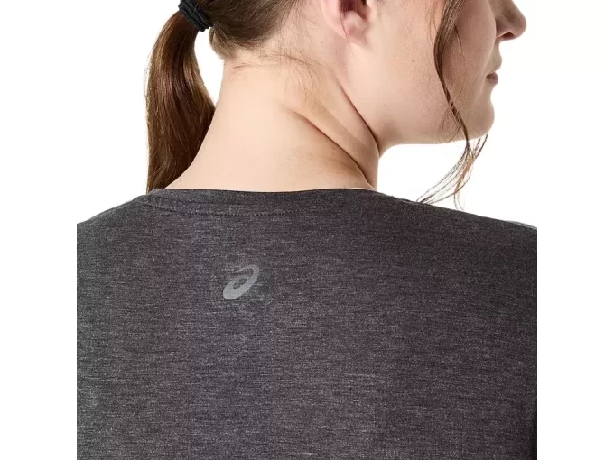 DAME HEATHER TOPP MED CREWN HALS