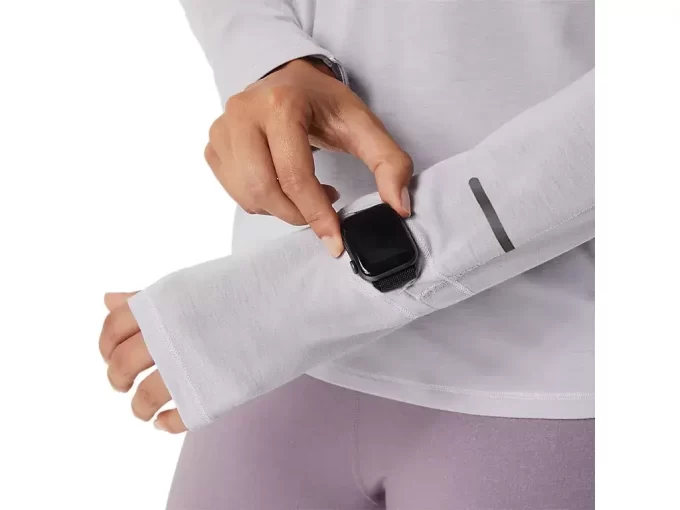 DAME METARUN 1/2 GLIDELÅS LANGERMET TOPP