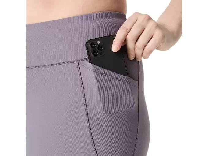 DAME RIBBELT HØY LIV 7/8 TIGHT