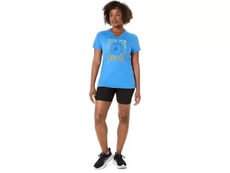 DAME V-HALS MED SOLSIKKESLAG