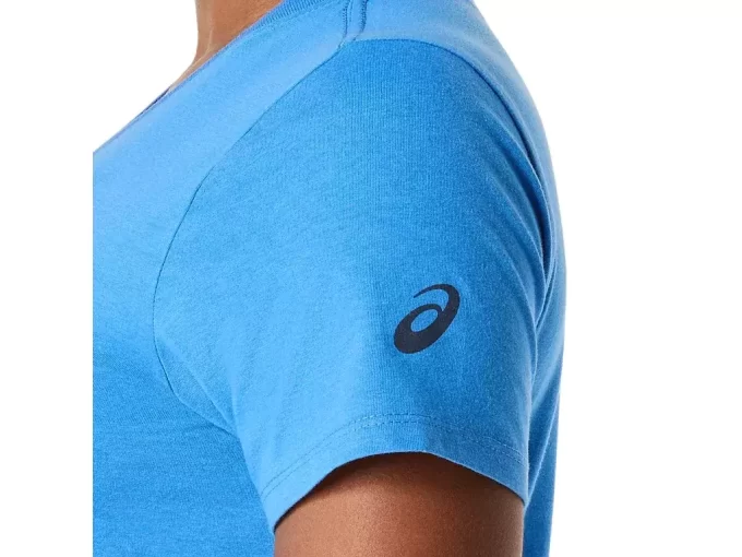 DAME V-HALS MED SOLSIKKESLAG