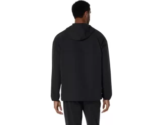 DOBBELT VEVET AVSLAPPET PULL OVER-JAKKE