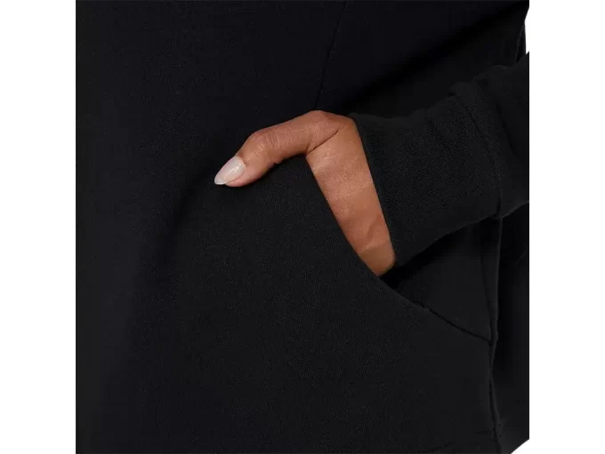 FRENCH TERRY TOPP MED HØY HALS