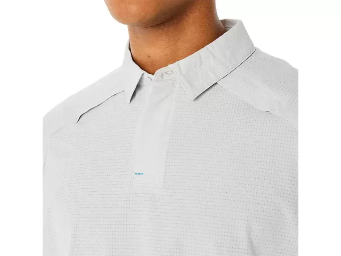 HERRE ACTIBREEZE JACQUARD POLOSKJORTE