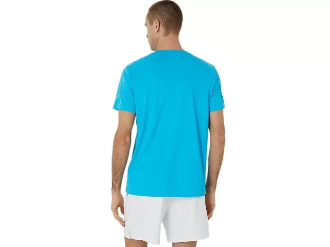 HERRE COURT GRAFISK T-SKJORTE