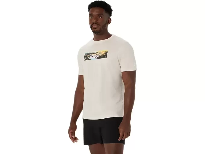 HERRE LAND-T-SKJORTE FOR FJELL