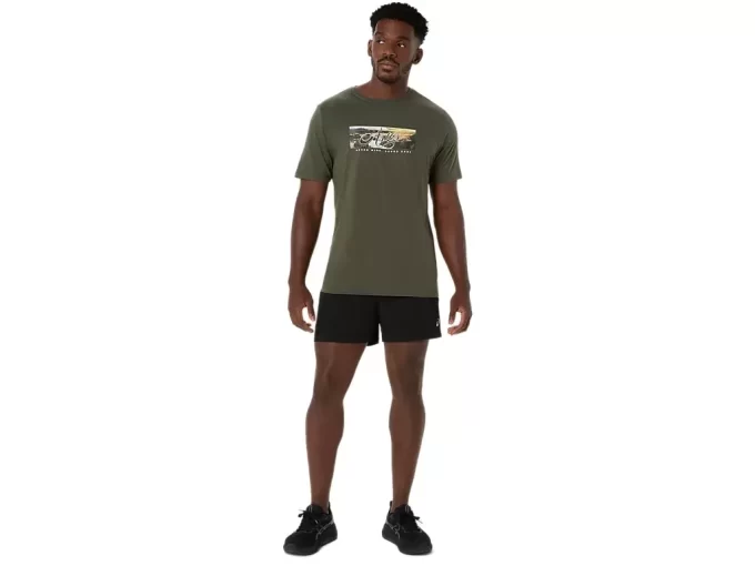 HERRE LAND-T-SKJORTE FOR FJELL