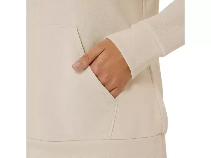 Hettegenser i fransk frotté for damer