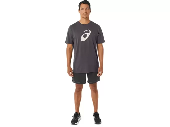 Kortermet t-skjorte med pensel