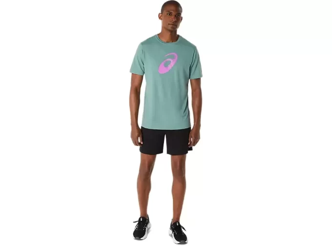 Kortermet t-skjorte med pensel