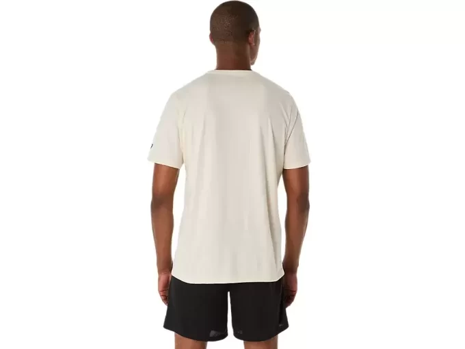 Kortermet t-skjorte med pensel