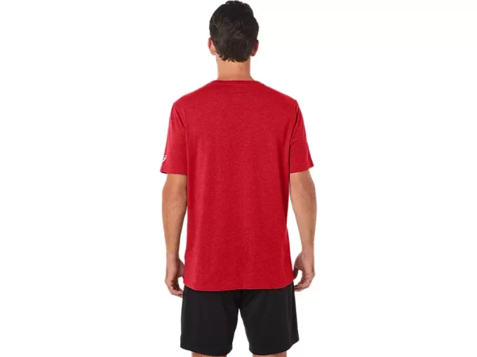 Kortermet t-skjorte med pensel