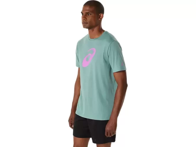 Kortermet t-skjorte med pensel