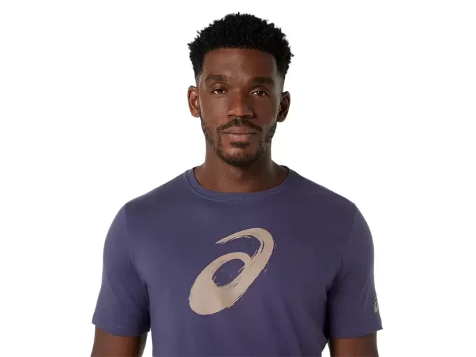 Kortermet t-skjorte med pensel