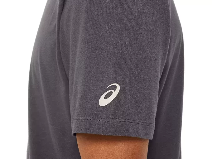 Kortermet t-skjorte med pensel