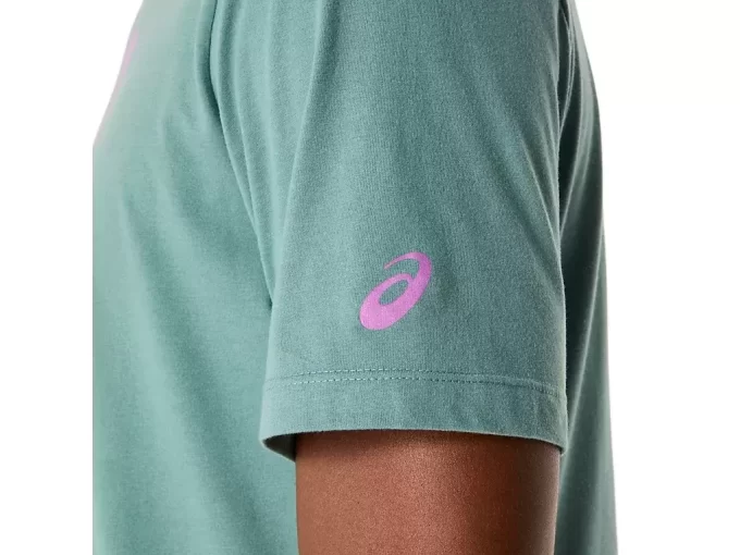 Kortermet t-skjorte med pensel