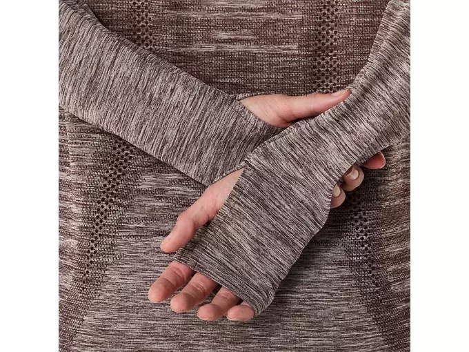 SØMLØS LANGERMET TOPP FOR DAMER