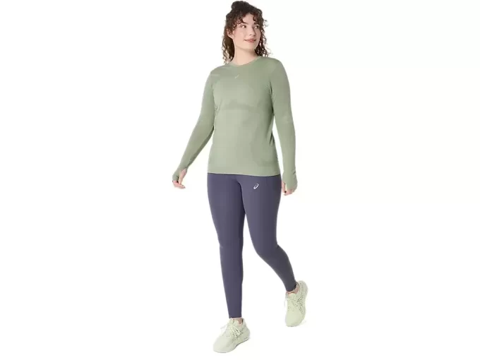 SØMLØS LANGERMET TOPP MED VEI