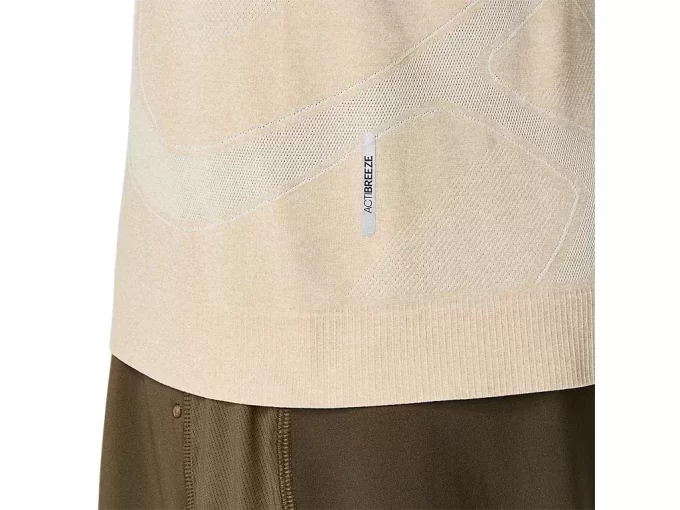 SØMLØS LANGERMET TOPP MED VEI