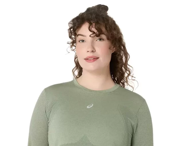 SØMLØS LANGERMET TOPP MED VEI