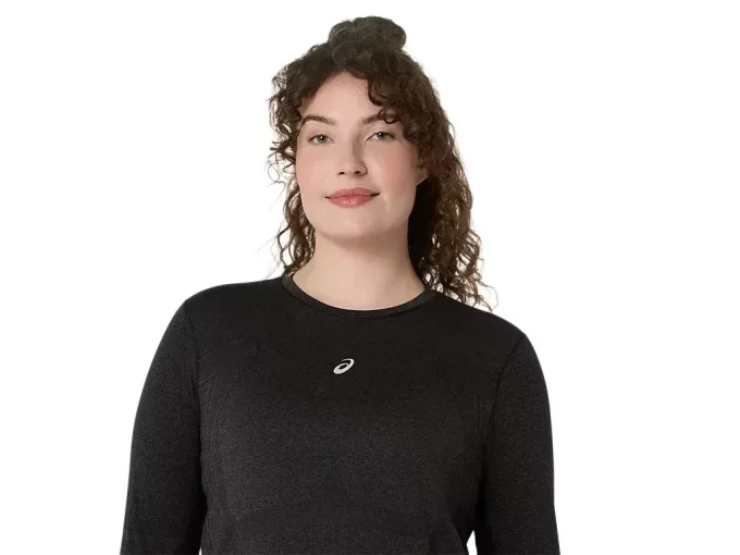 SØMLØS LANGERMET TOPP MED VEI