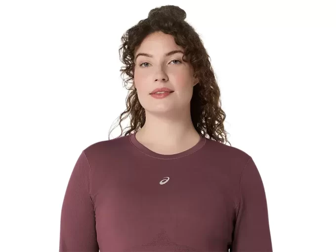 SØMLØS LANGERMET TOPP MED VEI