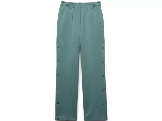 STRIKKEBUKSER MED SIDESNAP