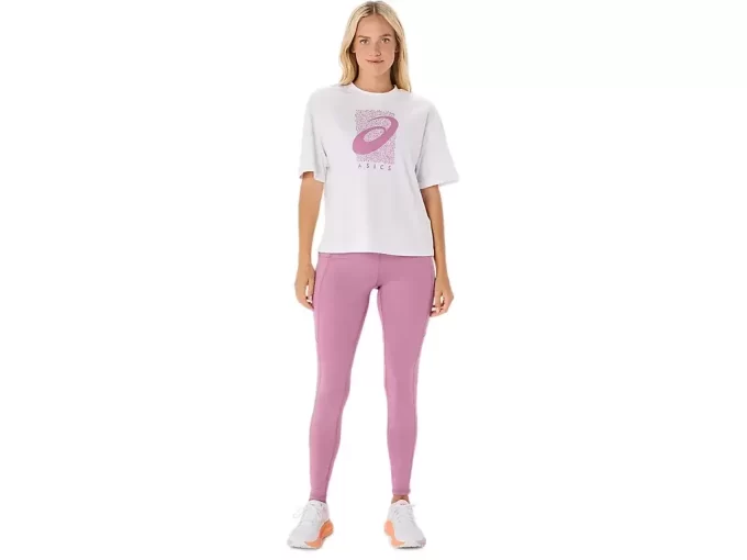 TRENINGSKJERNEN ASICS SPIRAL GRAPHIC RELAXED T-SKJORTE
